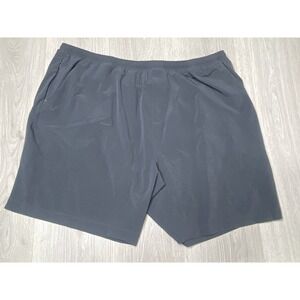 IBKUL Shorts Mens XXL Gray Performance Athletic Golf Activewear Stretch